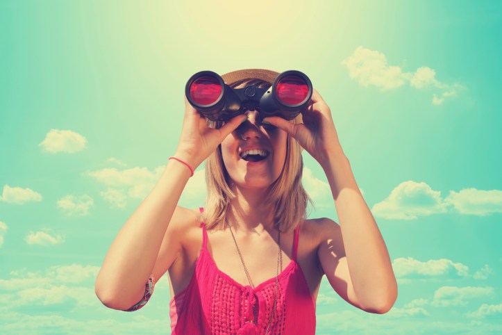 Good time for nature observing through binoculars.